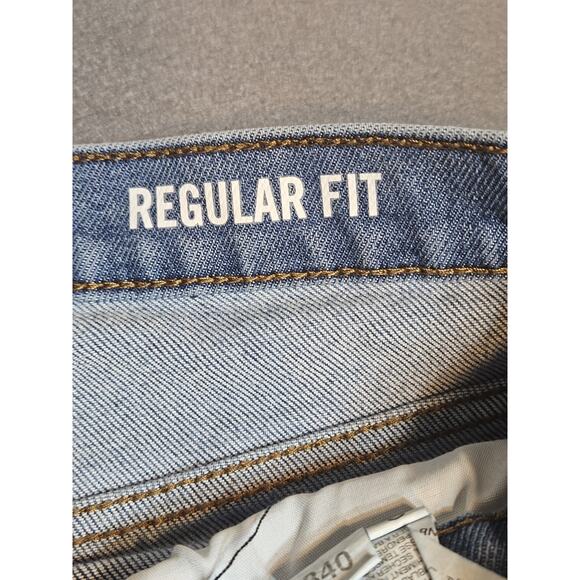 Wrangler Jeans Men's 33X30 Blue Light Was Regular Fit Cowboy Cut Denim Jeans - Picture 3 of 11